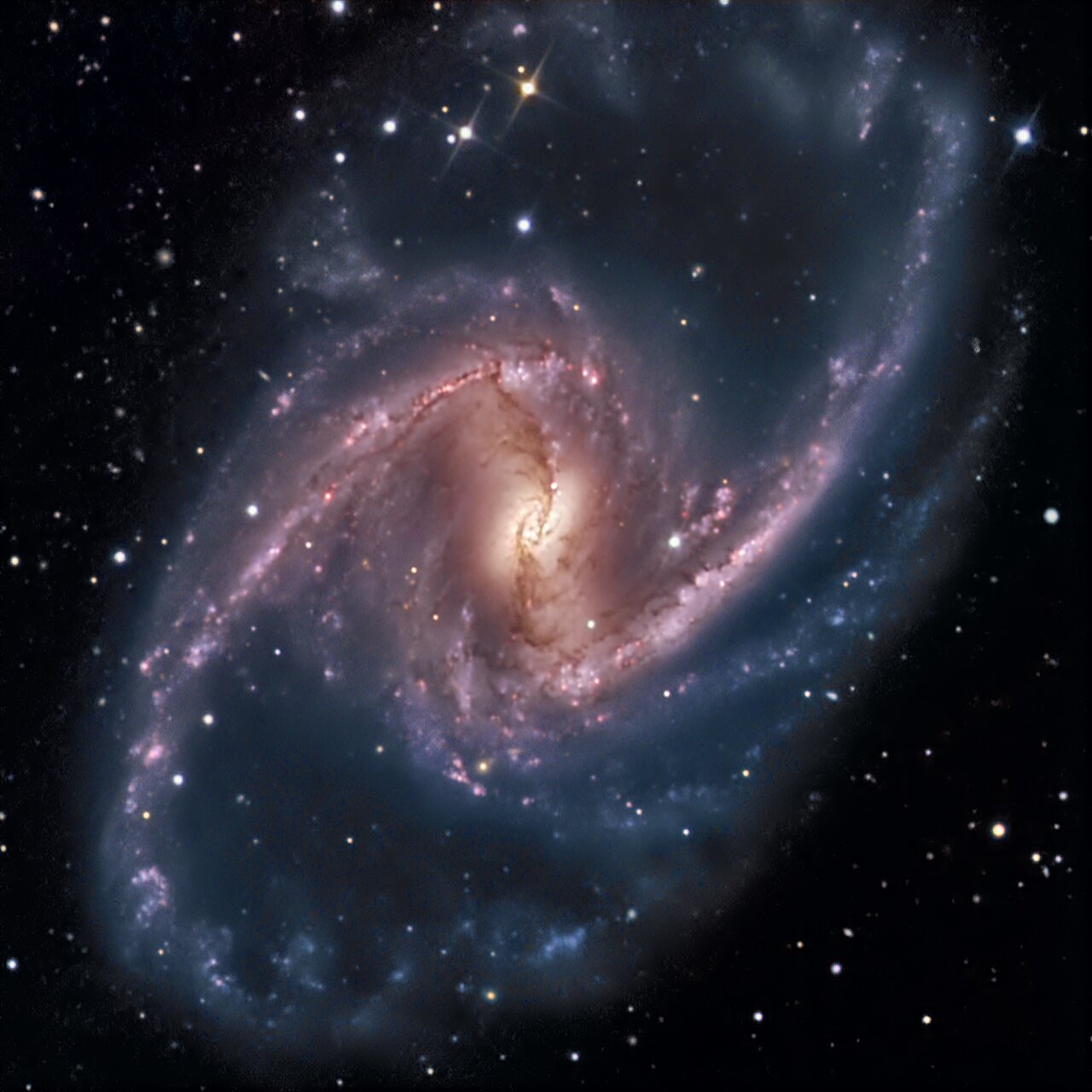 Galáxia espiral barrada